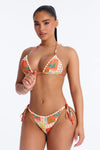 Desert Swim 2 Piece Bikini - Orange/combo.